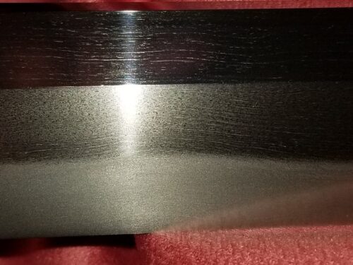 Silver blade of the Japanese Katanas